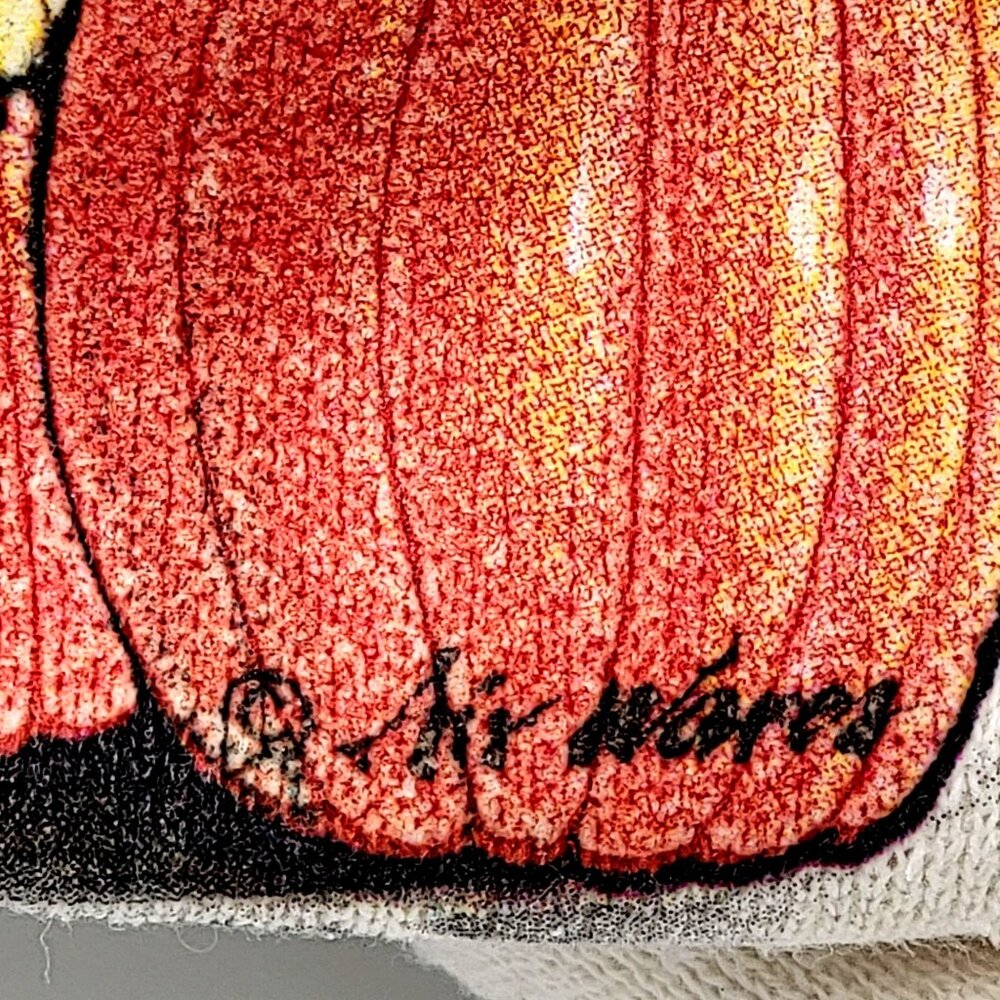 Vtg 90s Farmhouse Garden Grannycore Graphic Crewneck Sweatshirt White - Picture 8 of 16